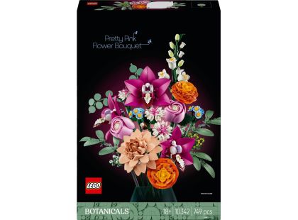 LEGO® Botanicals 10342 Krásná kytice růžových květin