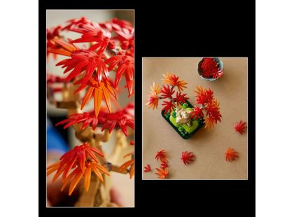 LEGO® Botanicals 10348 Bonsaj – Japonský červený javor