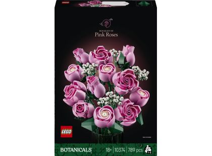 LEGO® Botanicals 10374 Kytice růžových růží - Poškozený obal