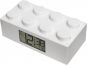 LEGO® Brick - hodiny s budíkem, bílé 3