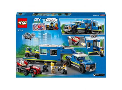 LEGO® City 60315 Mobilní velitelský vůz policie