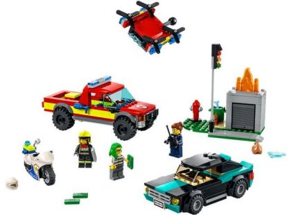 LEGO® City 60319 Hasiči a policejní nahánka