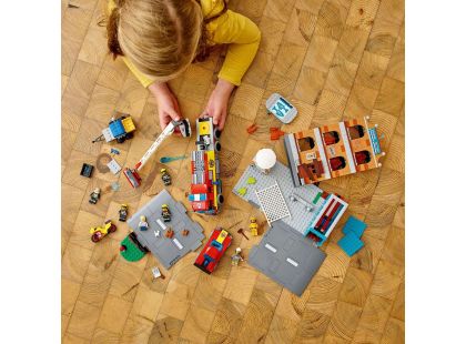 LEGO® City 60321 Hasičská zbrojnice - Poškozený obal