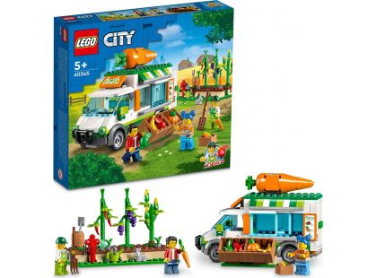LEGO® City 60345 Dodávka na farmářském trhu