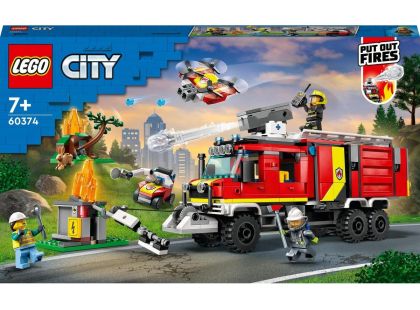 LEGO® City 60374 Velitelský vůz hasičů - Poškozený obal