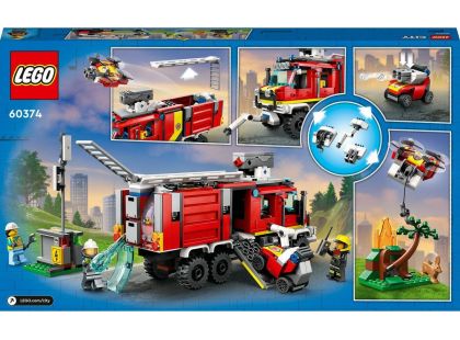 LEGO® City 60374 Velitelský vůz hasičů - Poškozený obal