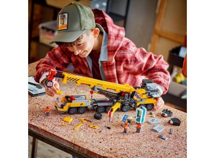 LEGO® City 60409 Žlutý pojízdný stavební jeřáb - Poškozený obal