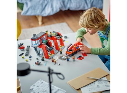 LEGO® City 60414 Hasičská stanice s hasičským vozem - Poškozený obal