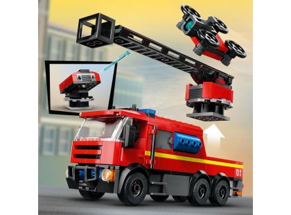 LEGO® City 60414 Hasičská stanice s hasičským vozem - Poškozený obal