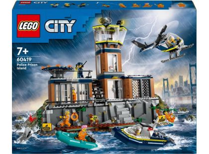 LEGO® City 60419 Policie a vězení na ostrově - Poškozený obal