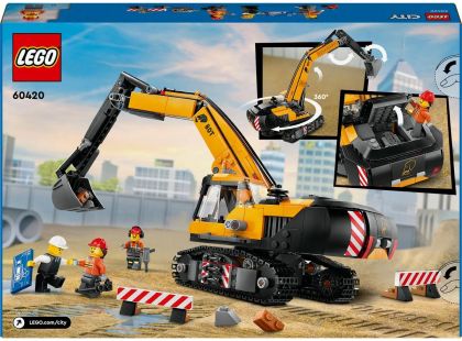LEGO® City 60420 Žlutý bagr - Poškozený obal