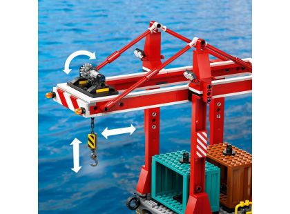 LEGO® City 60422 Přístav s nákladní lodí