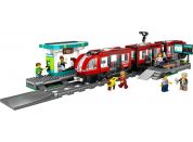 LEGO® City 60423 Tramvaj a zastávka v centru města