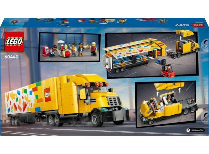 LEGO® City 60440 Žlutý kamion doručovací služby