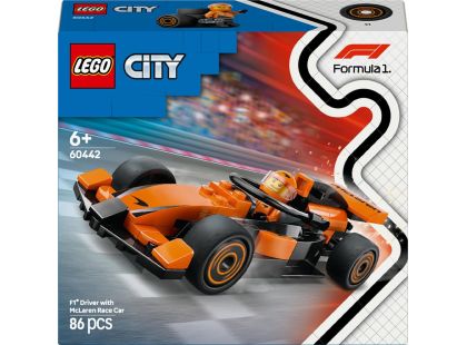 LEGO® City 60442 Jezdec F1® se závodním vozem McLaren