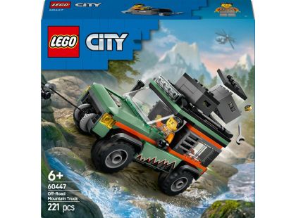 LEGO® City 60447 Terénní horské nákladní auto 4 x 4