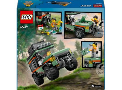 LEGO® City 60447 Terénní horské nákladní auto 4 x 4