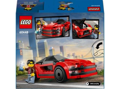 LEGO® City 60448 Červený sporťák