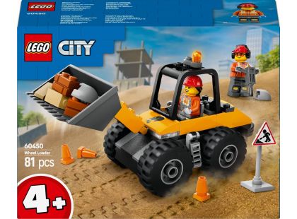 LEGO® City 60450 Žlutý kolový nakladač