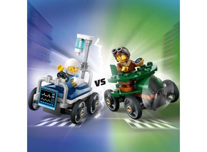 LEGO® City 60459 Závodní balíček: Letadlo vs. nemocniční lůžko