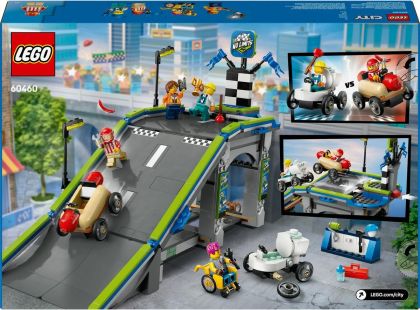 LEGO® City 60460 Tvoje pravidla: Závodní dráha s rampami