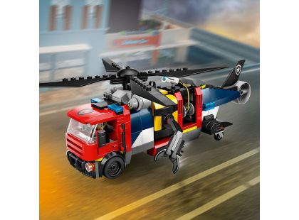 LEGO® City 60462 Remix: Helikoptéra, hasičský vůz a ponorka