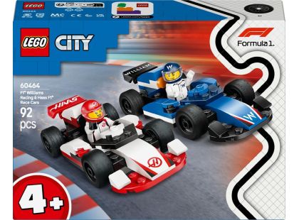 LEGO® City 60464 Závodní vozy F1® Williams Racing a Haas F1®