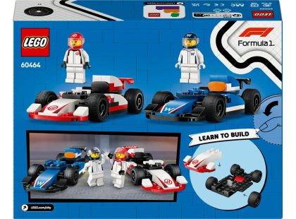 LEGO® City 60464 Závodní vozy F1® Williams Racing a Haas F1®