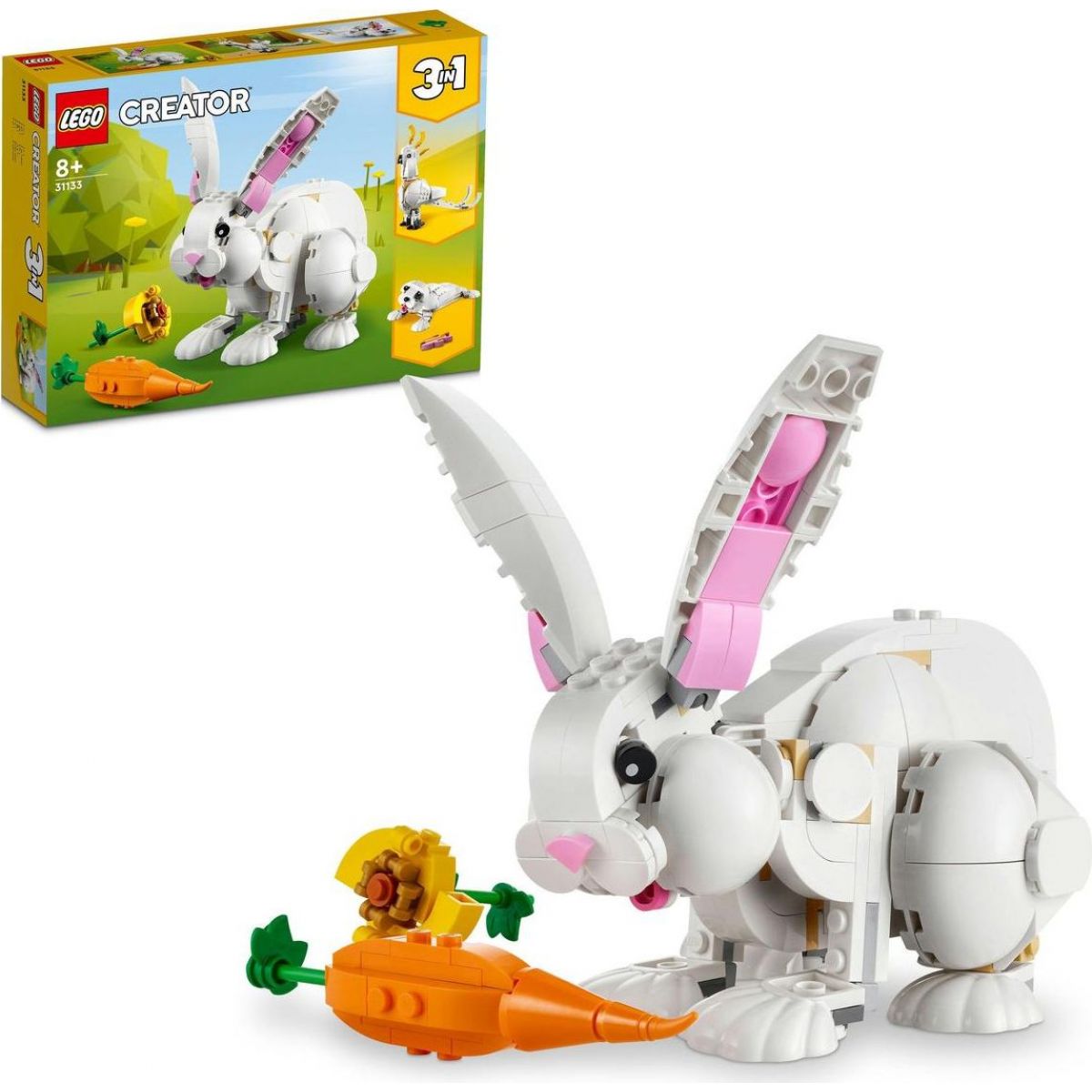 LEGO® Creator 3 v 1 31133 Bílý králík