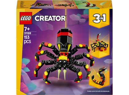 LEGO® Creator 3 v 1 31159 Divoká zvířata: Překvapivý pavouk