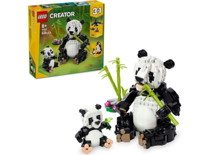 LEGO® Creator 3 v 1 31165 Divoká zvířata: Pandí rodinka