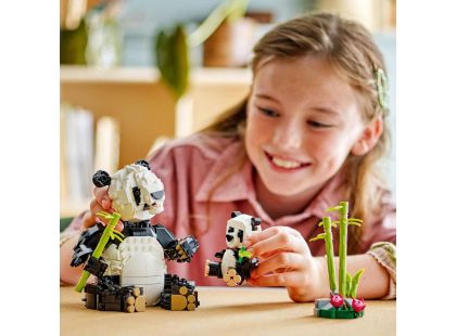 LEGO® Creator 3 v 1 31165 Divoká zvířata: Pandí rodinka