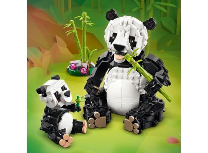 LEGO® Creator 3 v 1 31165 Divoká zvířata: Pandí rodinka