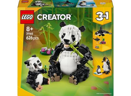 LEGO® Creator 3 v 1 31165 Divoká zvířata: Pandí rodinka