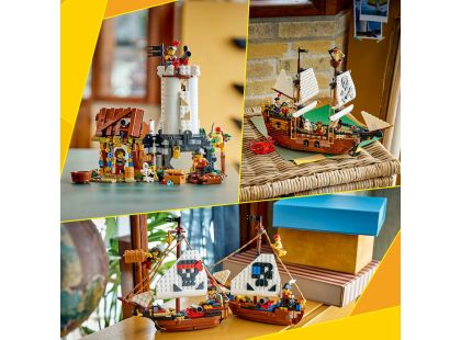 LEGO® Creator 3 v 1 31387 Kultovní pirátská loď