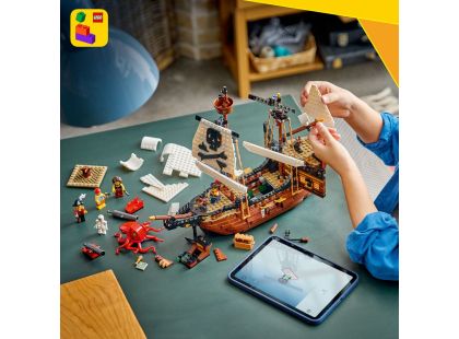 LEGO® Creator 3 v 1 31387 Kultovní pirátská loď