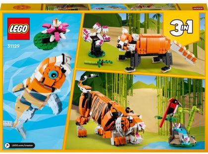 LEGO® Creator 31129 Majestátní tygr - Poškozený obal