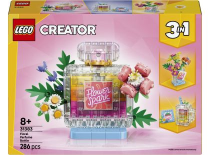 LEGO® Creator 3 v 1 31383 Parfém s ozdobnými květinami
