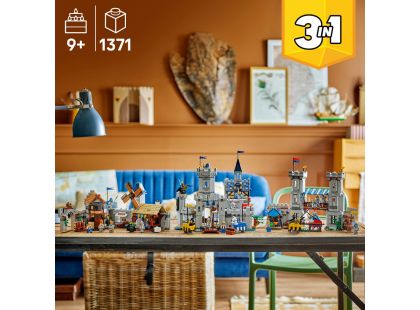 LEGO® Creator 3v1 31168 Středověký hrad a rytíři na koních