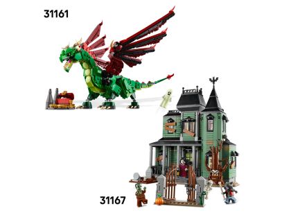 LEGO® Creator 3v1 31168 Středověký hrad a rytíři na koních