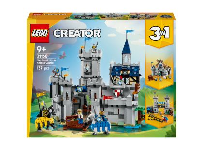 LEGO® Creator 3v1 31168 Středověký hrad a rytíři na koních