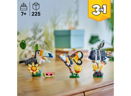 LEGO® Creator 3v1 31173 Divoká zvířata: Tropický tukan