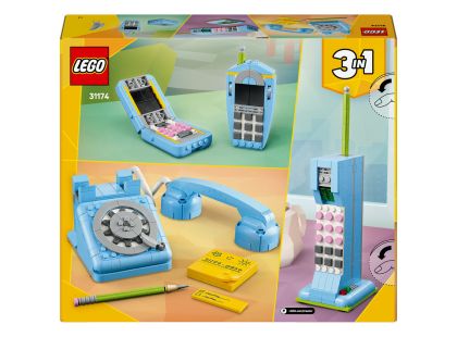 LEGO® Creator 3v1 31174 Retro telefon