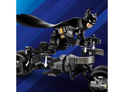 LEGO® DC Batman™ 76273 Sestavitelná figurka: Batman™ a motorka Bat-Pod