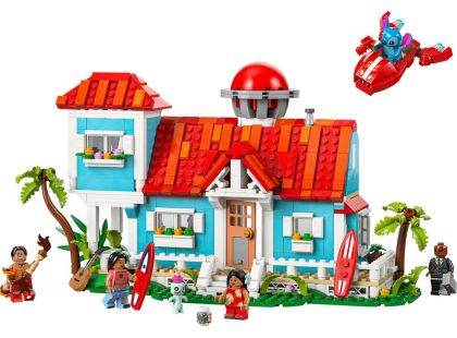 LEGO® Disney 43268 Lilo a Stitch a domek na pláži