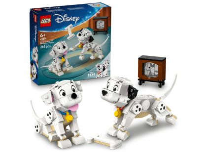LEGO® Disney 43271 Štěňátka Štístko a Penny z filmu 101 dalmatinů - Poškozený obal
