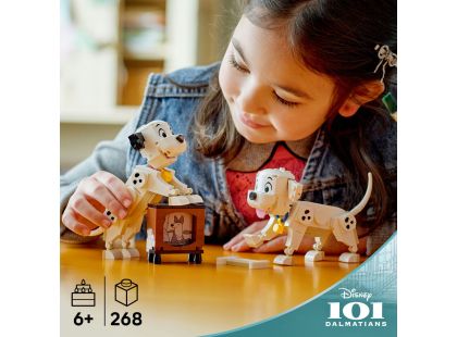 LEGO® Disney 43271 Štěňátka Štístko a Penny z filmu 101 dalmatinů - Poškozený obal