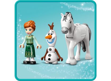 LEGO® Disney Ledové království 43204 Zábava na zámku s Annou a Olafem