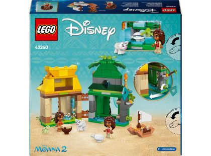 LEGO® Disney Princess 43260 Vaiana a zábava na ostrově