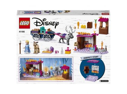 LEGO® Disney Princess™ 41166 Frozen Elsa a dobrodružství s povozem